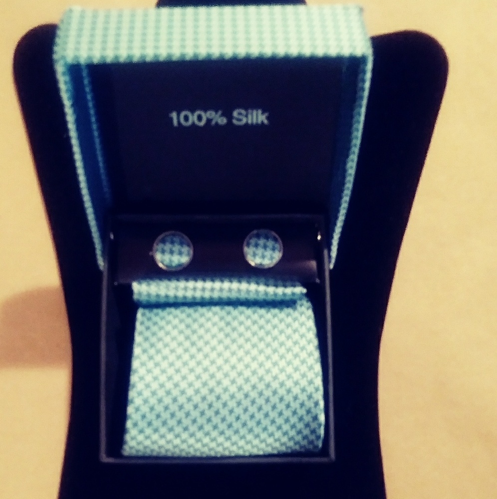 😀NEW MENS 3 PC 100% SILK TIE SET
